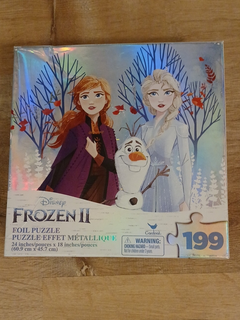 Disney Frozen II Foil Puzzle - Anna, Elsa & Olaf